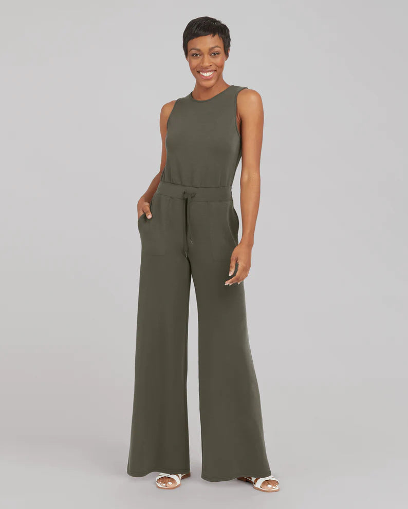 Women's Fashionable Lace Up Jumpsuit