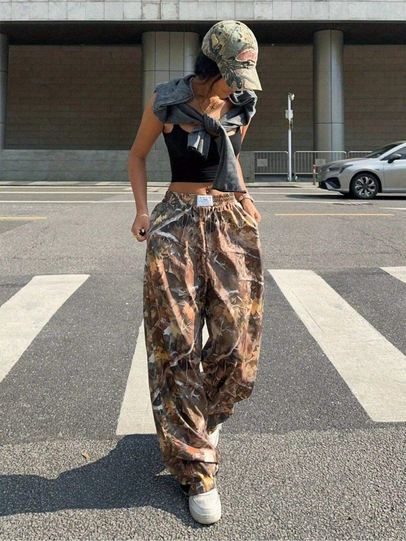 Camouflage Cargo Pants For Women