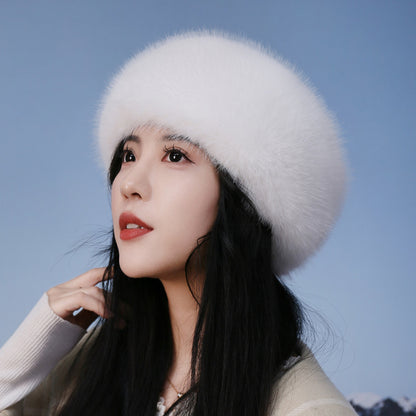 Autumn And Winter Fur Topless Hat