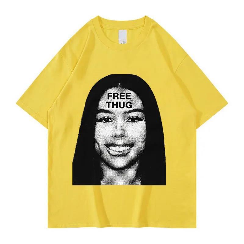 Women's Retro Short Sleeve Top Hip Hop T-shirt