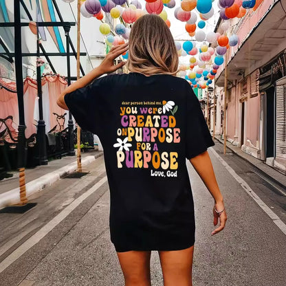 Women's Fashion Casual Simple Round Neck Short Sleeve