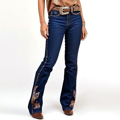 Butt-Lifting Bootcut Jeans