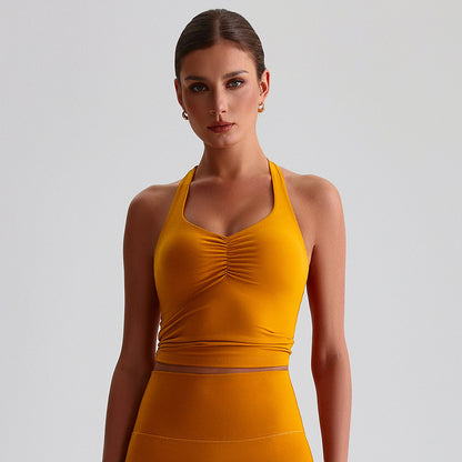 Vest Brushed Quick-drying Outdoor All-matching Running Beauty Back Exercise Underwear