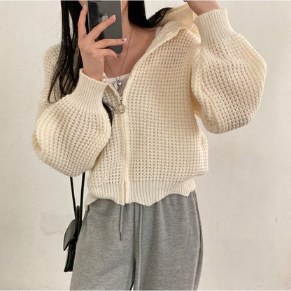 Women's Fashion Loose And Lazy Style Knitted Jacket