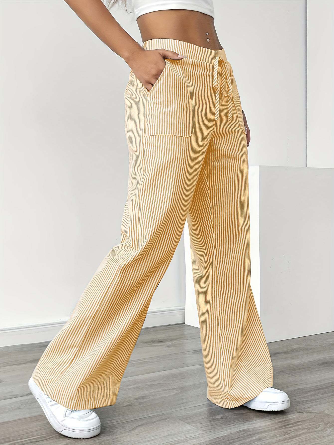 New Casual Versatile Wide Leg Pants