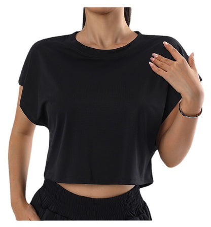 Summer Thin Crop Top Women's T-shirt