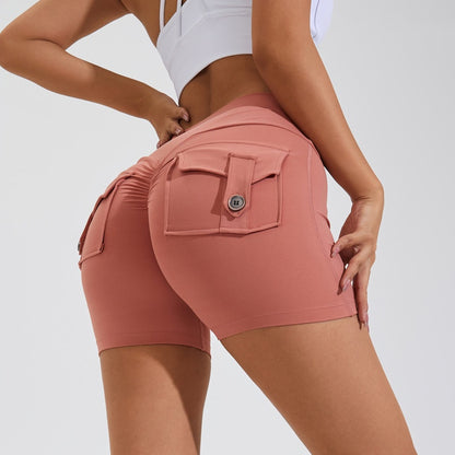 Bottom Lifting Yoga Fitness Shorts