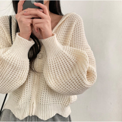 Women's Fashion Loose And Lazy Style Knitted Jacket