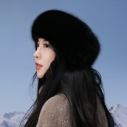 Autumn And Winter Fur Topless Hat