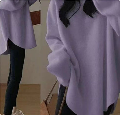 Stylish High-grade French Pullover Bottoming Sweater