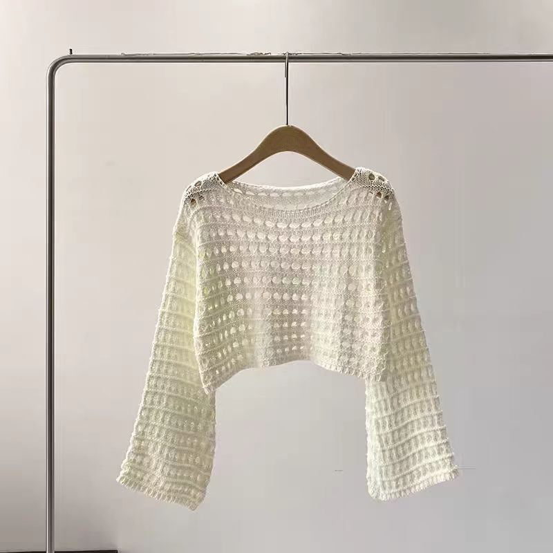 Women's Short Long-sleeved Sweater