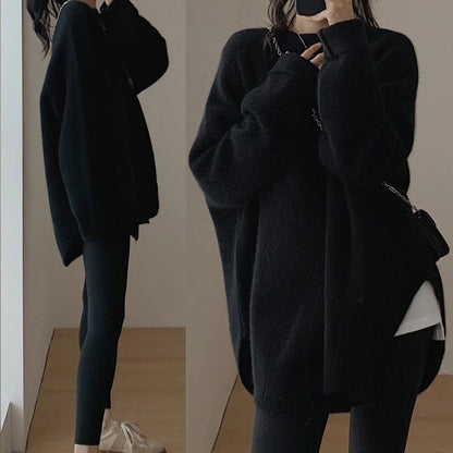 Stylish High-grade French Pullover Bottoming Sweater