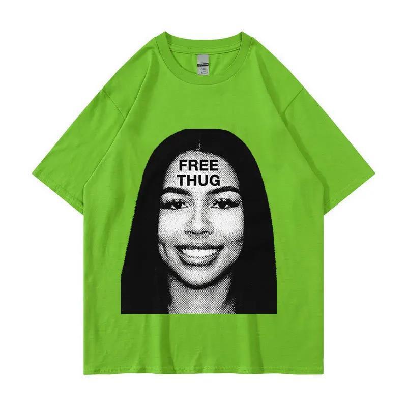 Women's Retro Short Sleeve Top Hip Hop T-shirt