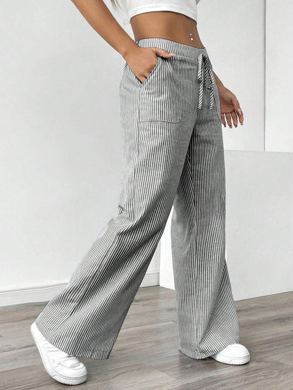 New Casual Versatile Wide Leg Pants