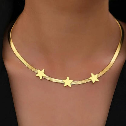 Stainless Steel Light Luxury Temperament Necklace For Women