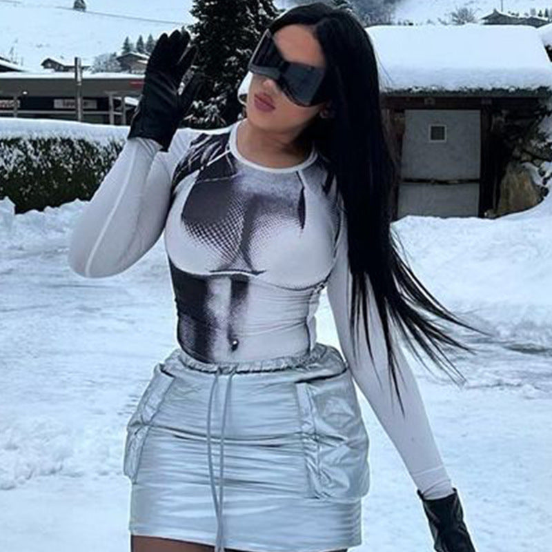Fashion Women's Long-sleeved Top