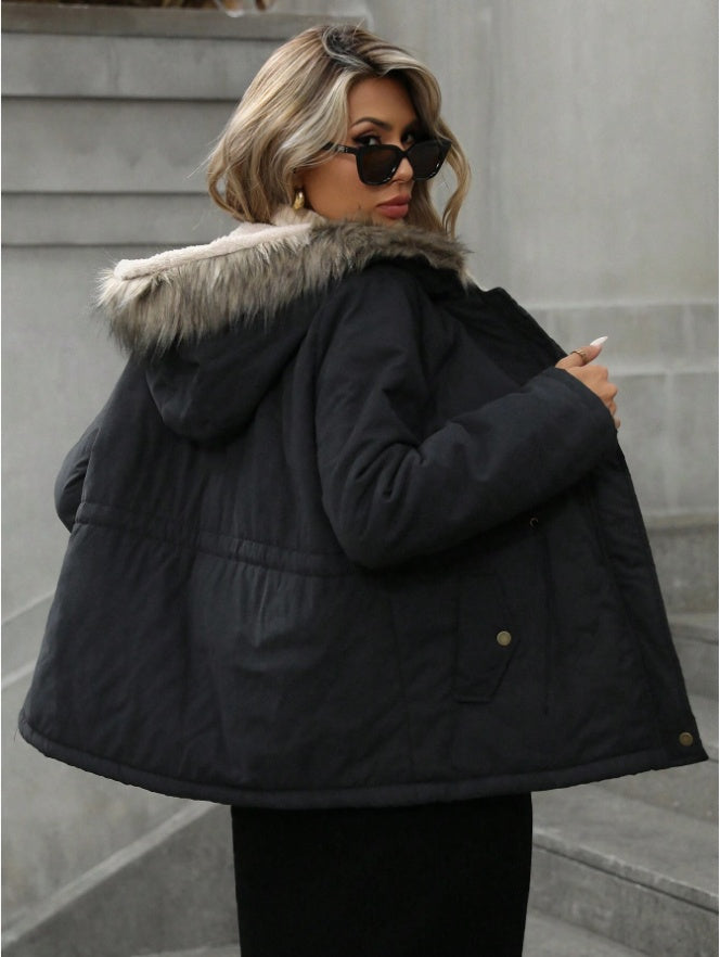 Hooded Casual Winter Coat