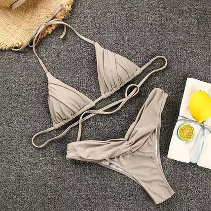Bikini Summer Beach Split Swimsuit Womens Clothing