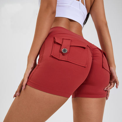 Bottom Lifting Yoga Fitness Shorts
