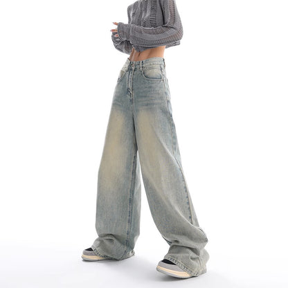 Denim American Wide Leg Pants