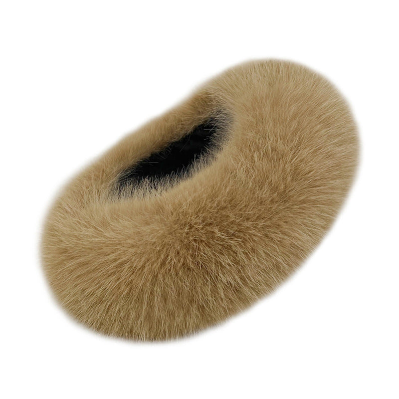 Autumn And Winter Fur Topless Hat