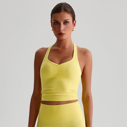 Vest Brushed Quick-drying Outdoor All-matching Running Beauty Back Exercise Underwear