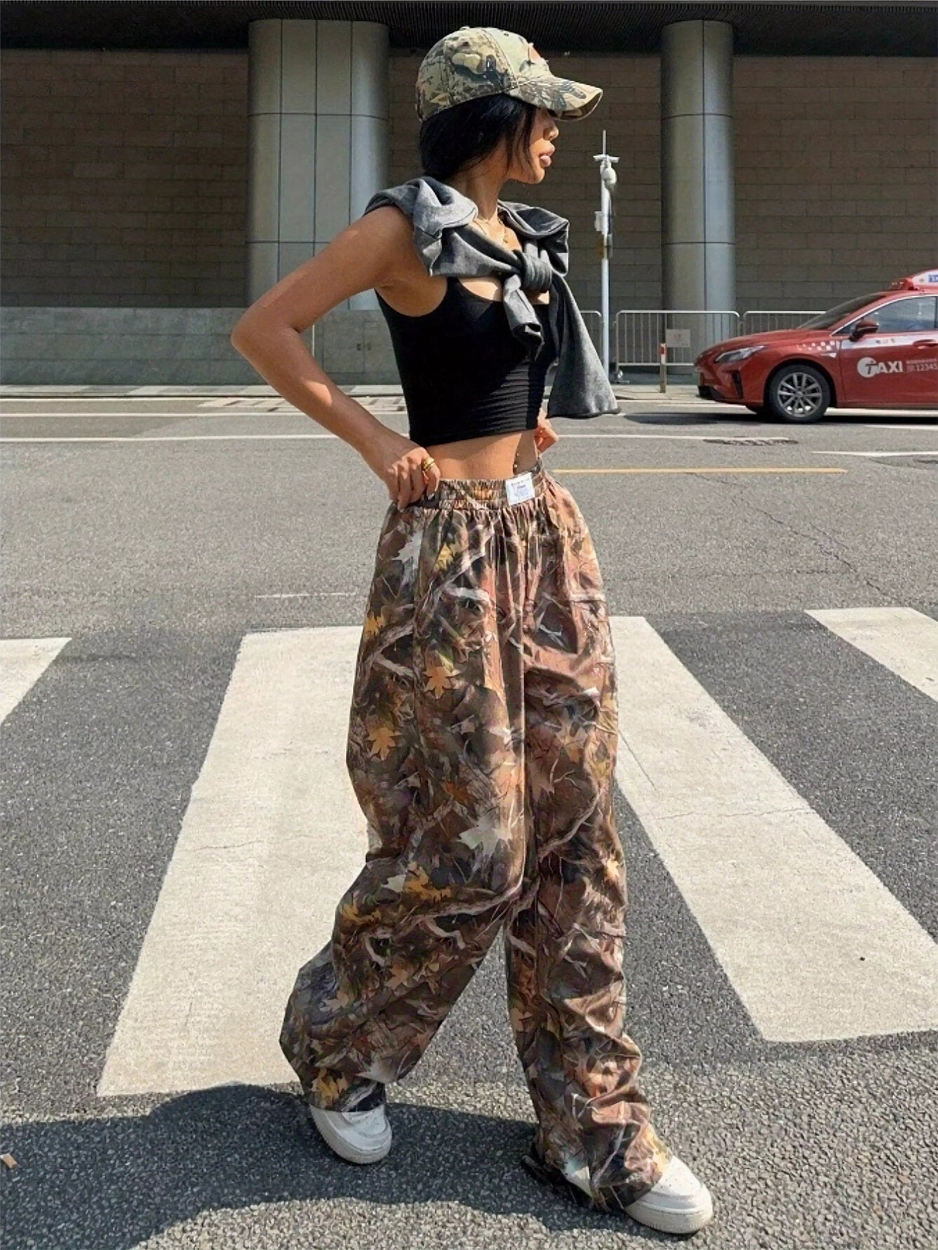 Camouflage Cargo Pants For Women
