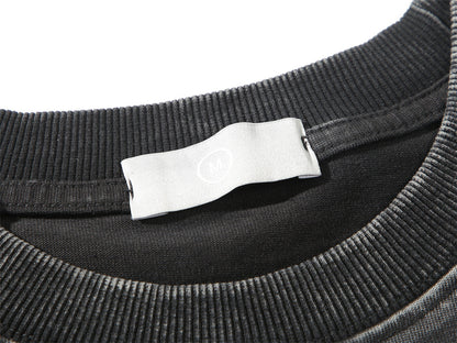 Unisex Summer Round Neck Top