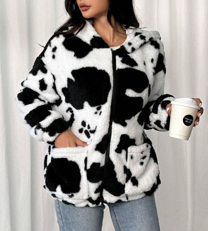 Cardigan Pocket Casual Women's Fall Winter Fashion Coat