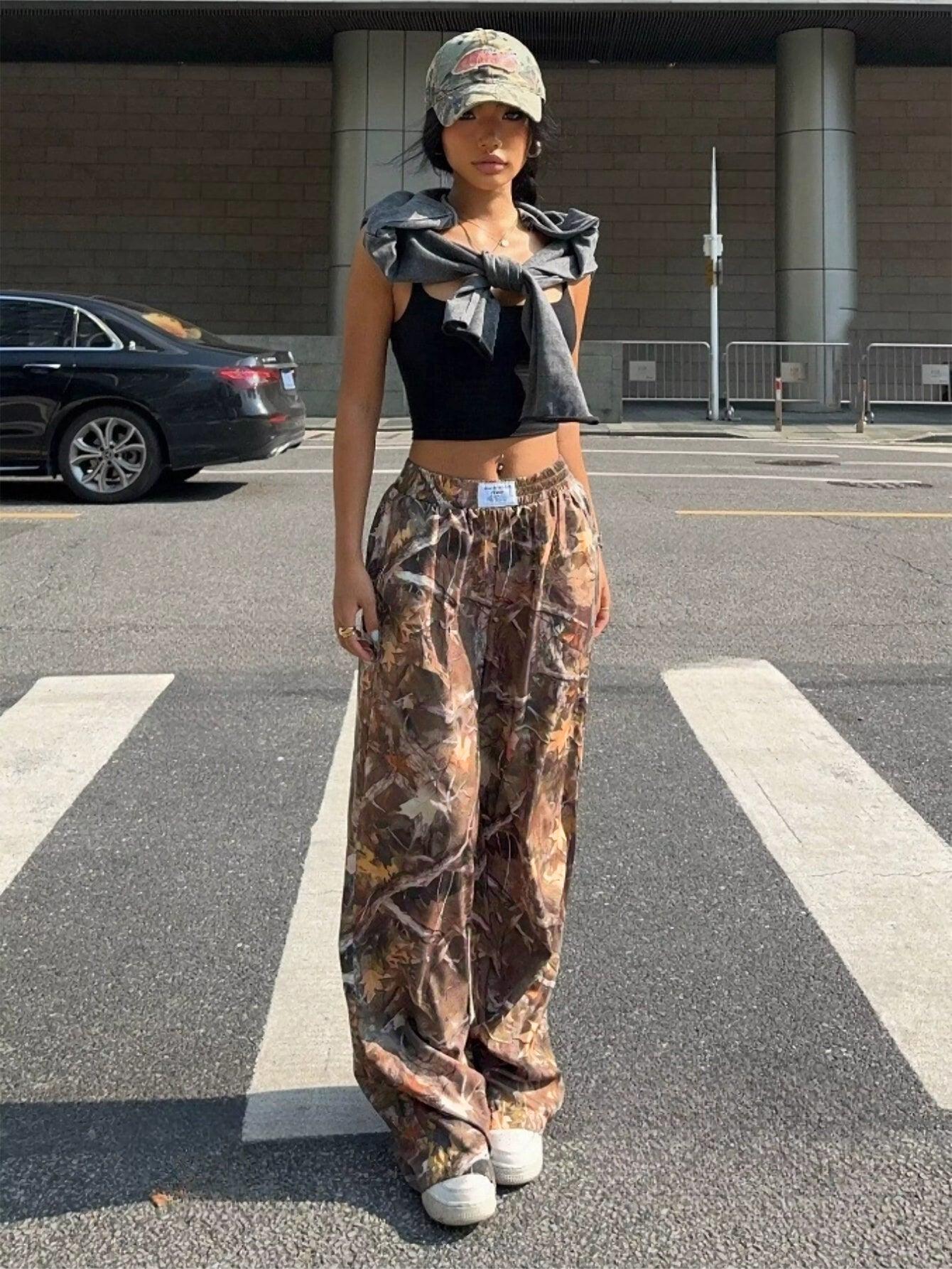 Camouflage Cargo Pants For Women