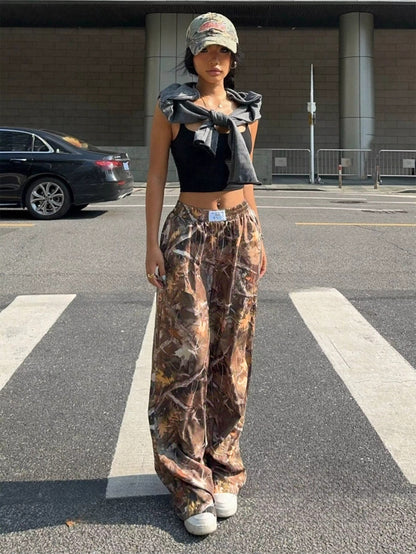 Camouflage Cargo Pants For Women
