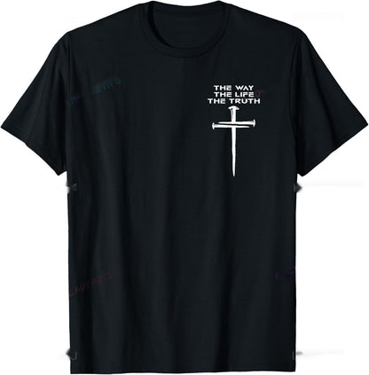Christian T Shirt The Way, The Truth, The Life