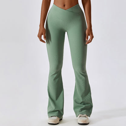 Women's Yoga Sports Bell-bottom Pants