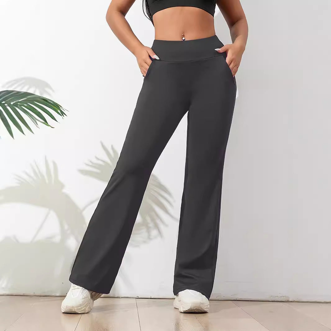 Loose Sports Wide Leg Yoga Running Pants