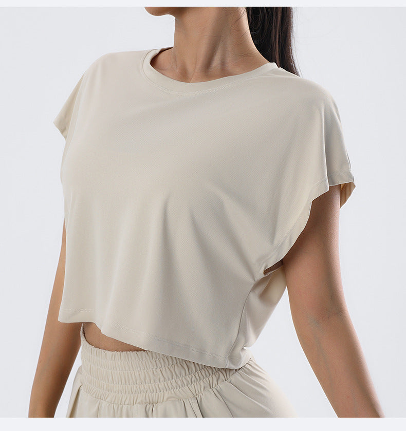 Summer Thin Crop Top Women's T-shirt
