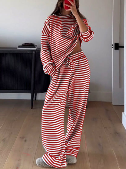 Loose-fitting Womens Homewear Pajamas