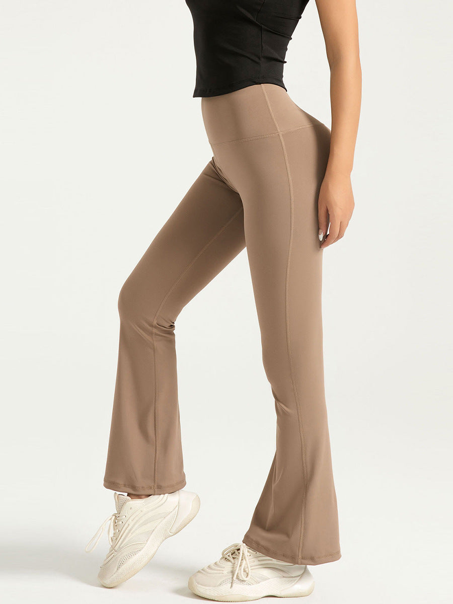 High-waist Yoga Flared Pants