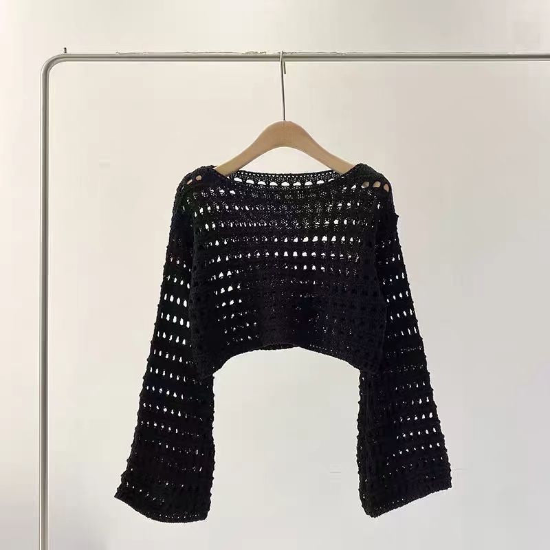 Women's Short Long-sleeved Sweater