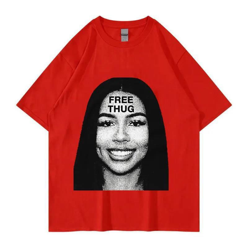 Women's Retro Short Sleeve Top Hip Hop T-shirt