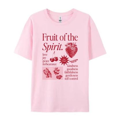 Retro Bible Poem T-shirt For Women