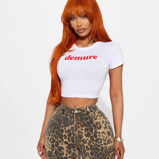 Variety of Cute cropped Tees