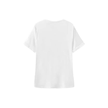 Floral Vintage Printed Round Neck Short Sleeve Top