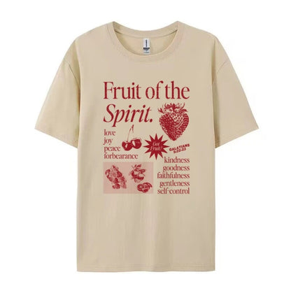 Retro Bible Poem T-shirt For Women