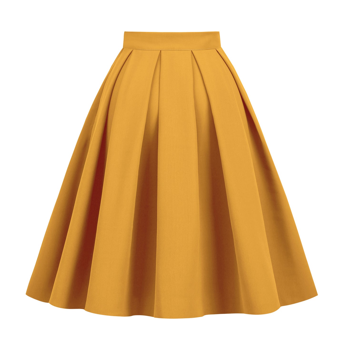 Umbrella Swing Mid-waist Large Swing All-matching Bubble Skirt