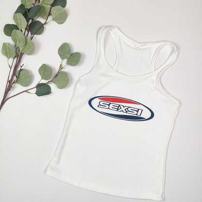 Sleeveless Women's "Sexsi" Top