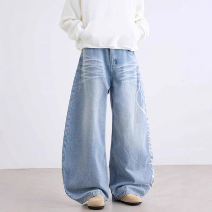 Advanced Sense Loose Slimming And All-matching Machete Mop Pants