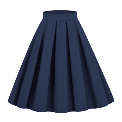 Umbrella Swing Mid-waist Large Swing All-matching Bubble Skirt
