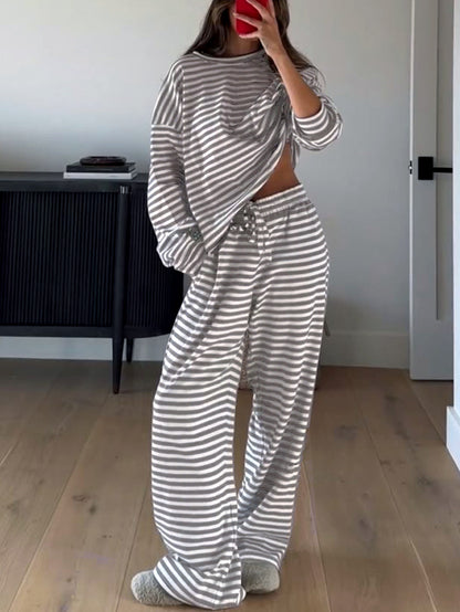Loose-fitting Womens Homewear Pajamas