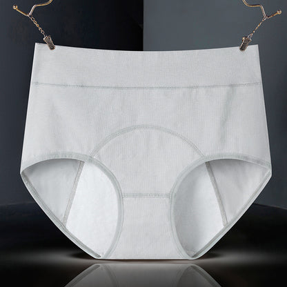 Women's Cotton High-waist Physiological Underwear