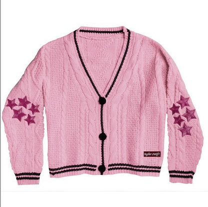 Solid Color Long Sleeve Cardigan